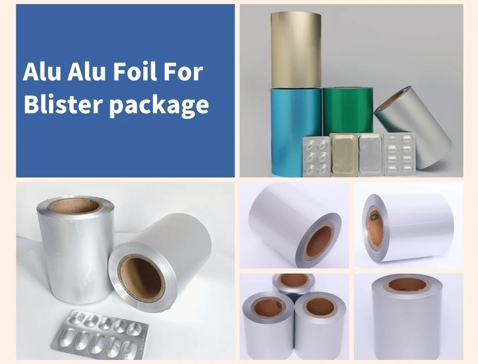 PA/Alu/PVC Aluminum Foil Cold Forming Roll for Medicine Packing